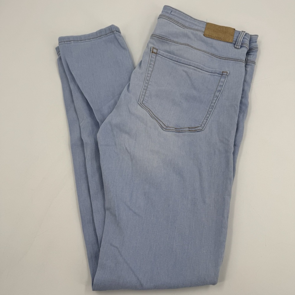 Zara Trafaluc Denim Makers Light Wash Skinny Jeans Size 8